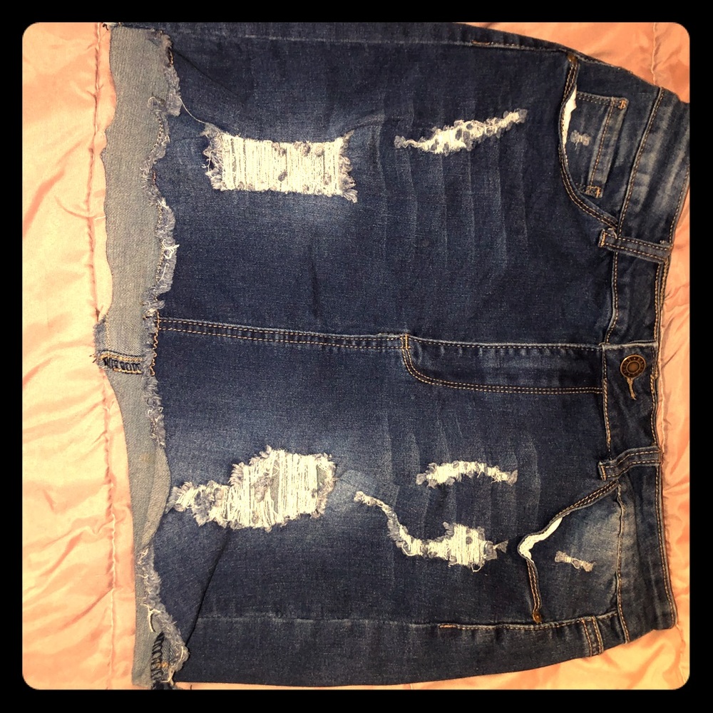 Jean skirt